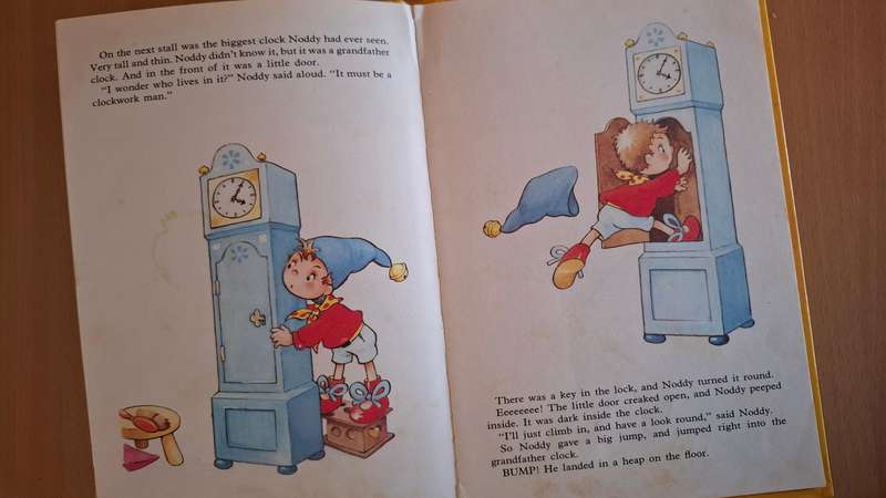 Noddy Goes to Market - Enid Blyton Picture Book  (Hardcover)