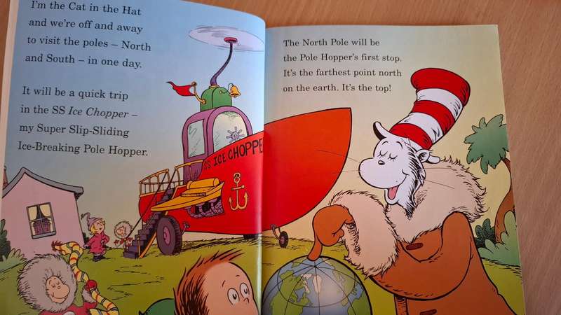 The Cat in The Hat - Ice is Nice! All about the North and South Poles by Bonnie Worth (Paperback)