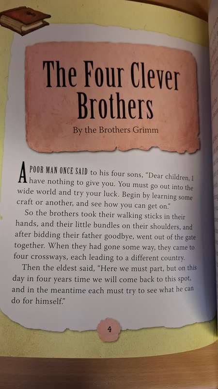 Miles Kelly Ten-Minute Stories : The Four Clever Brothers and Other Stories  (Paperback)