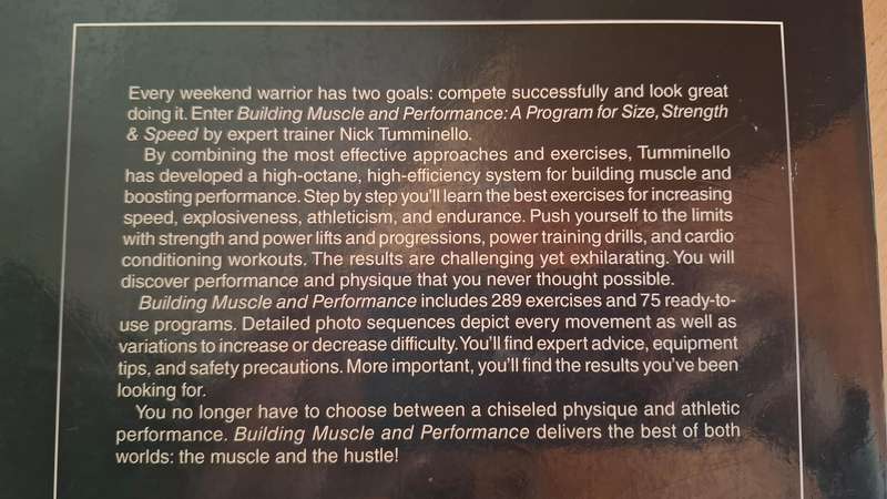 Building Muscle and Performance - A Programme for Size, Strength & Speed: Nick Tumminello