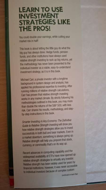 Smarter Investing in Any Economy - Guide to Relative Strength Investing :Michael J. Carr (Hardcover)