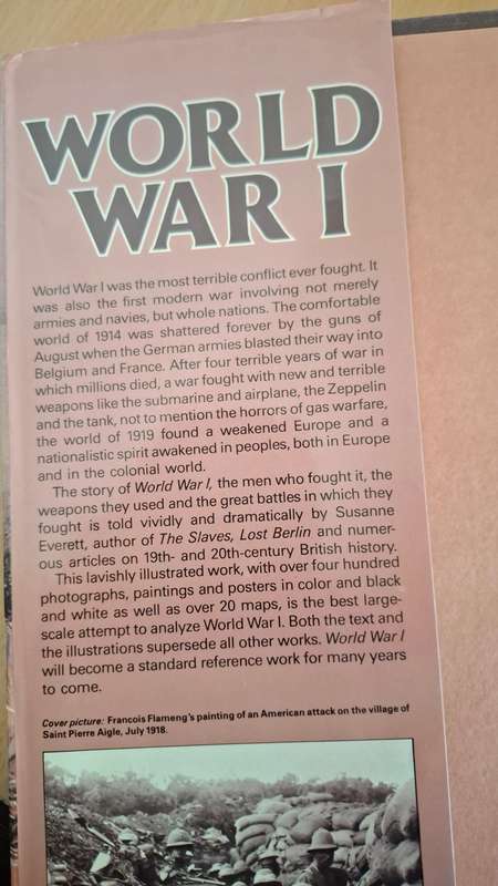 World War I : Susan Everett (Hardcover)