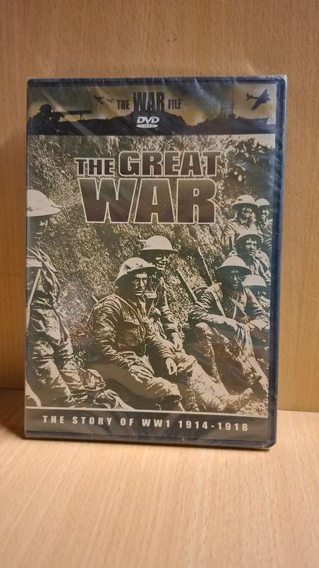 The War File - The Great War - The Story of WW1 1914-1918 - Dvd  (NEW CONDITION)
