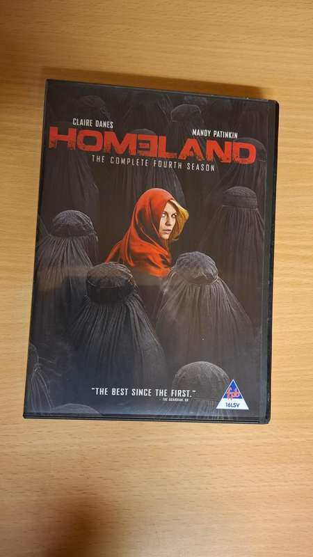 Homeland - The Complete Fourth Season - Dvd  (4 discs)