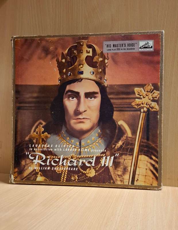 Richard III by William Shakespeare - 3 LP/Vinyl Set