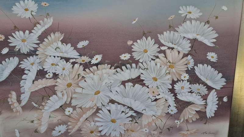 Tim Cooke Floral - 140cm x 100cm