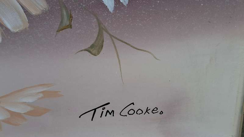Tim Cooke Floral - 140cm x 100cm