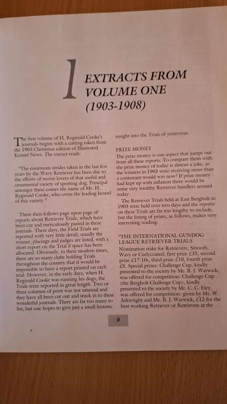 The History of Retrievers - Compiled from the Scrapbooks of H. Reginald Cooke  (Hardcover)