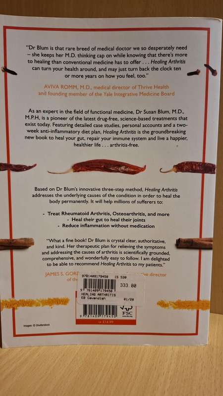 Healing Arthritis - Susan Blum M.D., M.P.H.(Paperback)