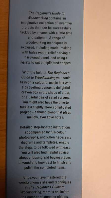The Beginner`s Guide to Woodworking  (Hardcover)