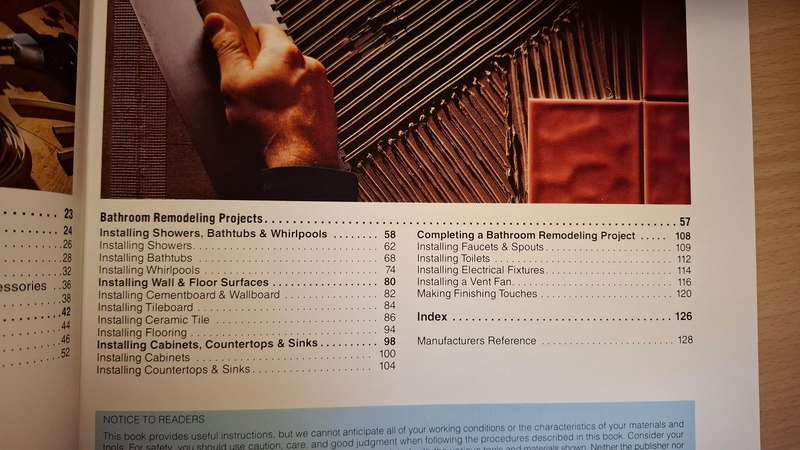 Black & Decker Home Improvement Library - Bathroom Remodelling  (Hardcover)