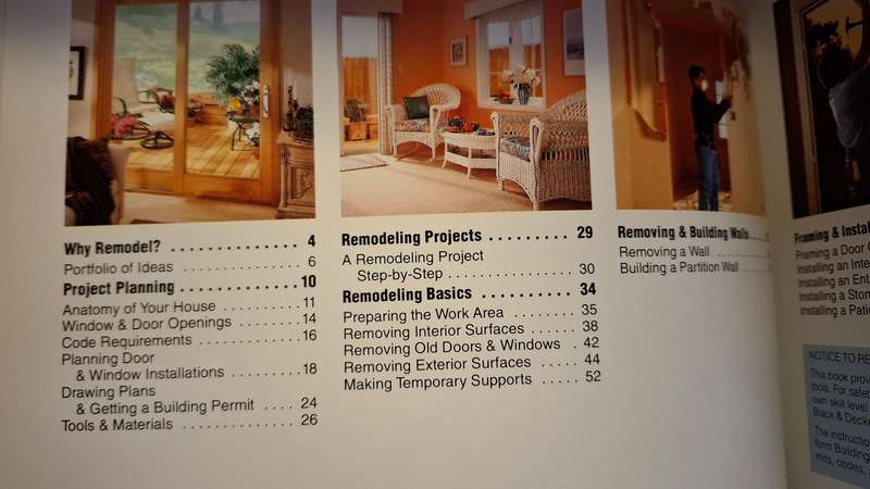 Black & Decker Home Improvement Library - Carpentry: Remodelling  (Hardcover)