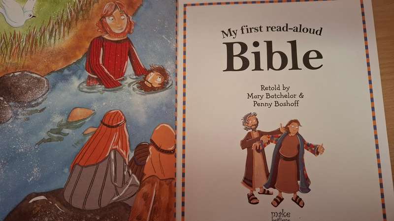 My First Read-Aloud Bible (Hardcover)