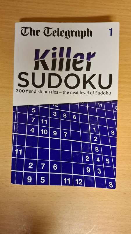 The Telegraph - Killer Sudoku  (200 fiendish puzzles - the next level of Sudoku)  Paperback