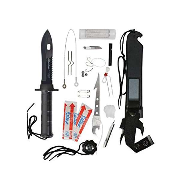 ADVENTURER SURVIVAL KIT BLACK METAL COLOR-2113