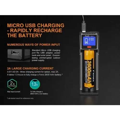 Fenix ARE-D1 Single Channel Smart Charger