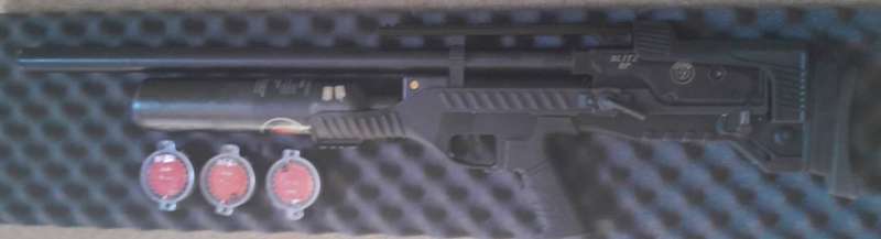 Hatsan Blitz 5.5mm Full Auto PCP Pellet Gun + 500 pellets, Secondhand
