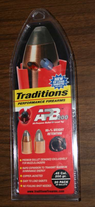 Traditions .45" 200 grain Muzzle Loader Sabots