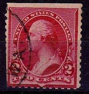 US, Scott #219d,1890/93,VFU,CV$5.50