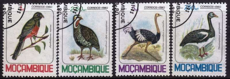 Mozambique,1980,Birds,MNH,CTO $2.50