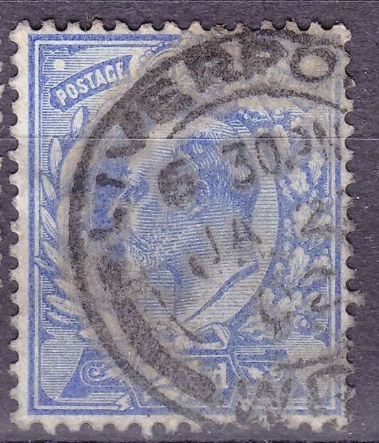 Great Britain,England,Scott#131,1902/11,KEVII,VFU,CV$11.50