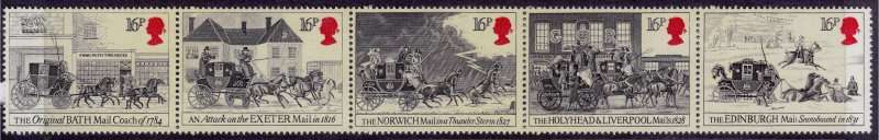 England, Scott #1062,66,1984,MNH,QEII,CV$3.00