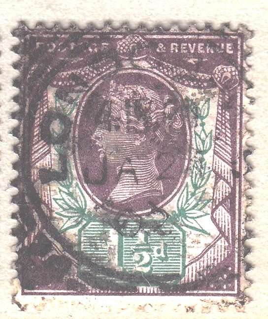 Great Britain,Scott #112,1887/92,Used,QV,CV$8.50