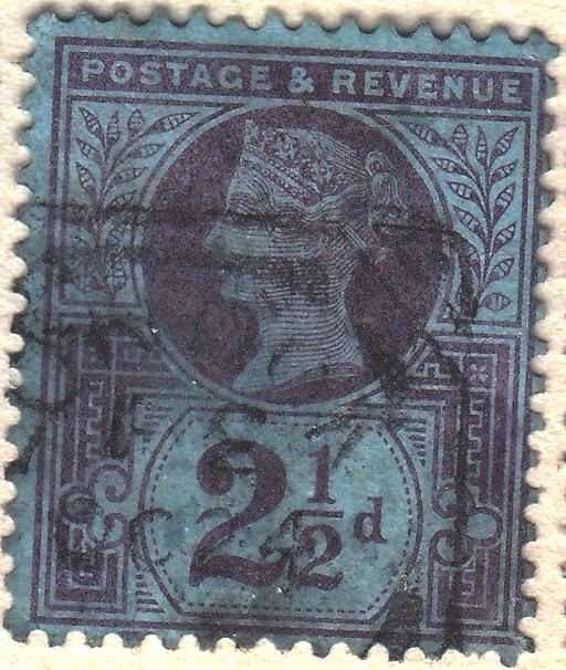 Great Britain, Scott #114,1887/92,VFU,QV,CV$4.00