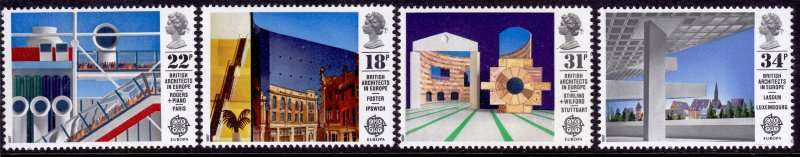 Great Britain, Scott #1176/79,1987,MNH,QEII,CV$4.00