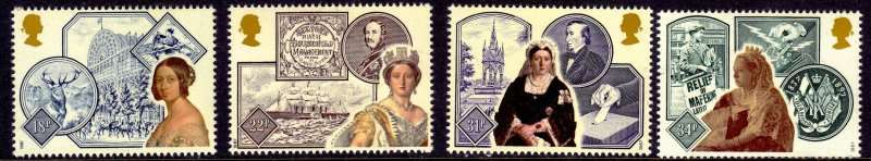 England, Scott #1188/91,1987,MNH,QEII,CV$3.00
