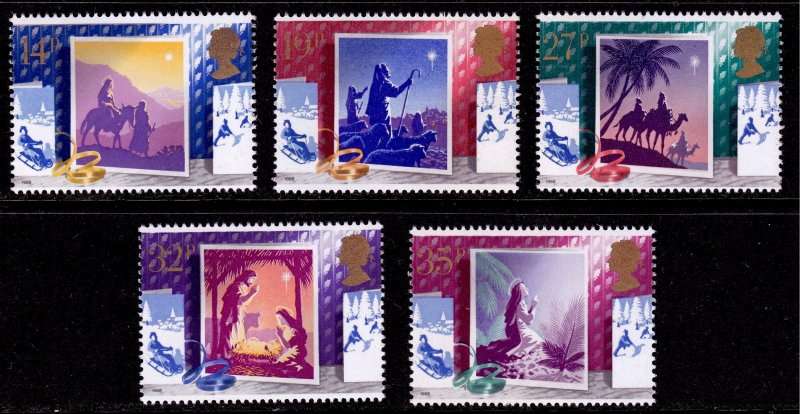 Great Britain, Scott #1234/8,1988,MNH,QEII,CV$4.00