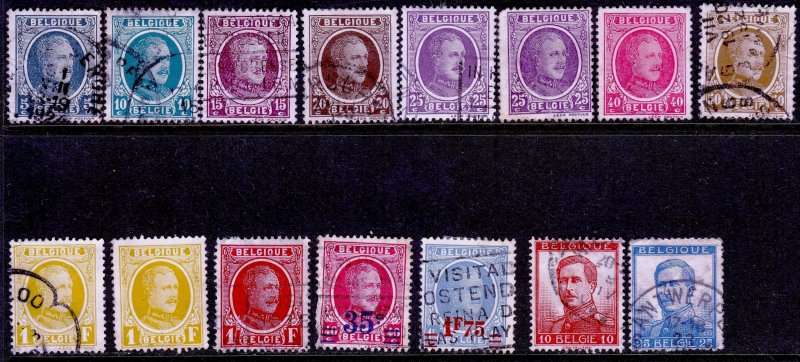 Belgium, 1922/27,FU,CV$5.00