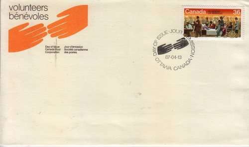 Canada, Scott #1132,1987,FDC,Mint,CV$3.00