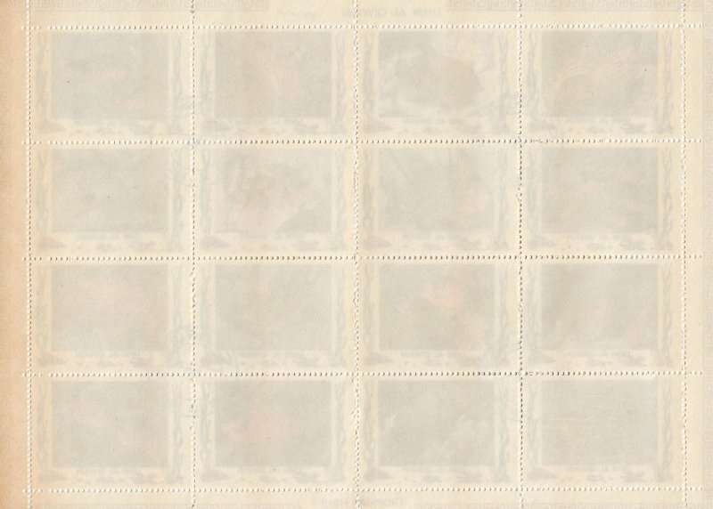 United Arab Emirates, UMM Al QIWAIN,1973,Tropical fish sheet, MNH,CTO