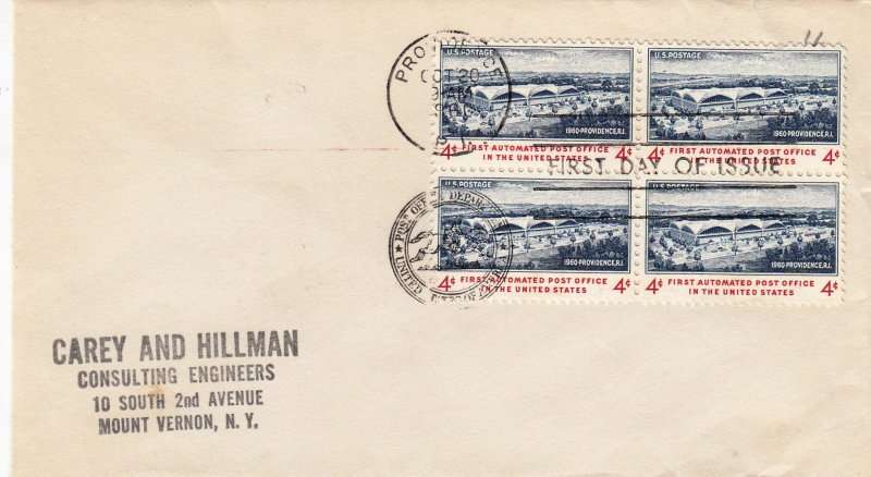 US,Scott#1164,1960,FDC,Size 16.6cmX9.4cm
