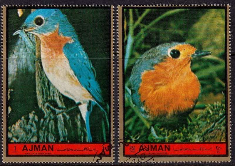 United Arab Emirates,Ajman,As per scan,MNH,CTO,Size of stamp 5cmx7cm,no gum