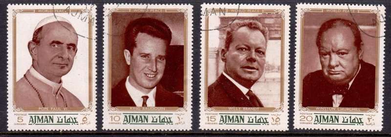 United Arab Emirates,Ajman,1972,MNH,CTO