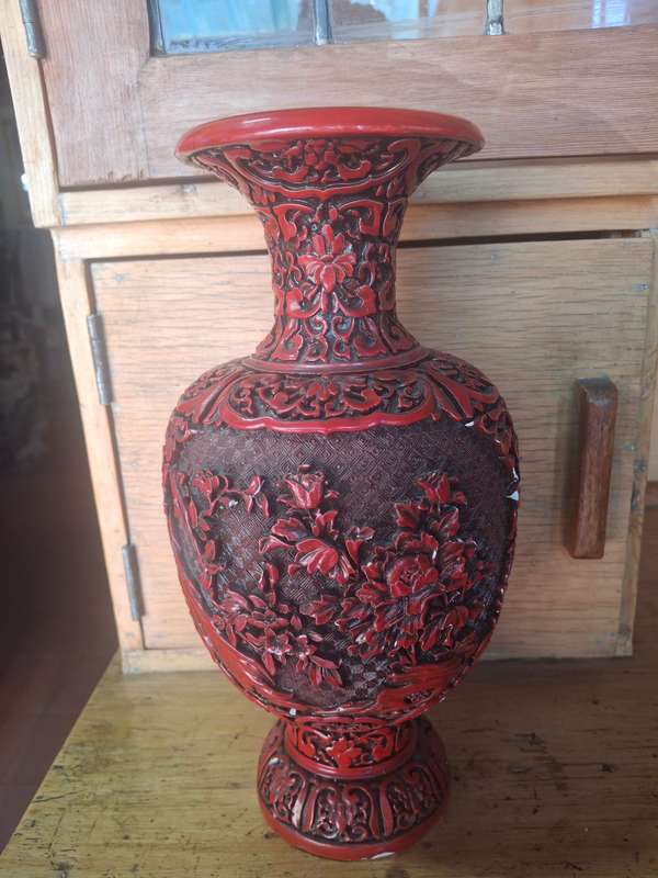 Large oriental vase