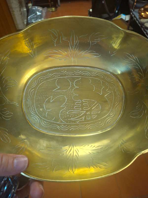 Brass chiense bowl