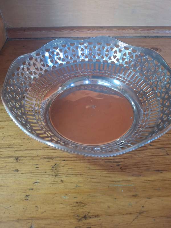 Sliver plated bowl