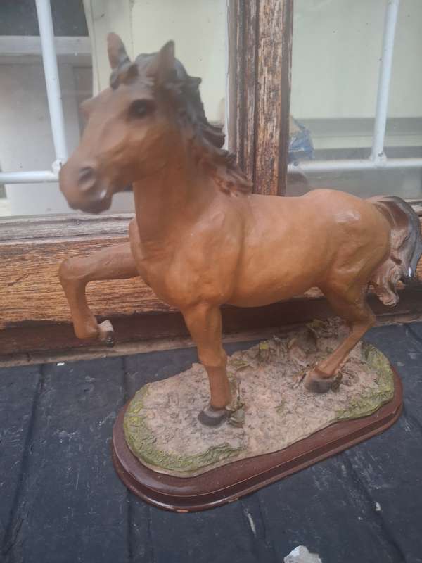 Model of a horse figurine