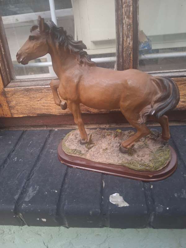 Model of a horse figurine