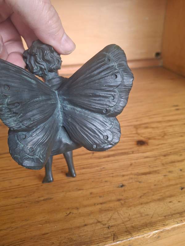 Stunning spelter fairy