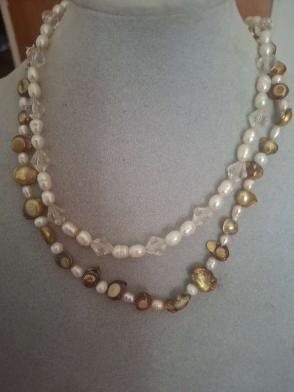 Two nice well made pearl necklaces