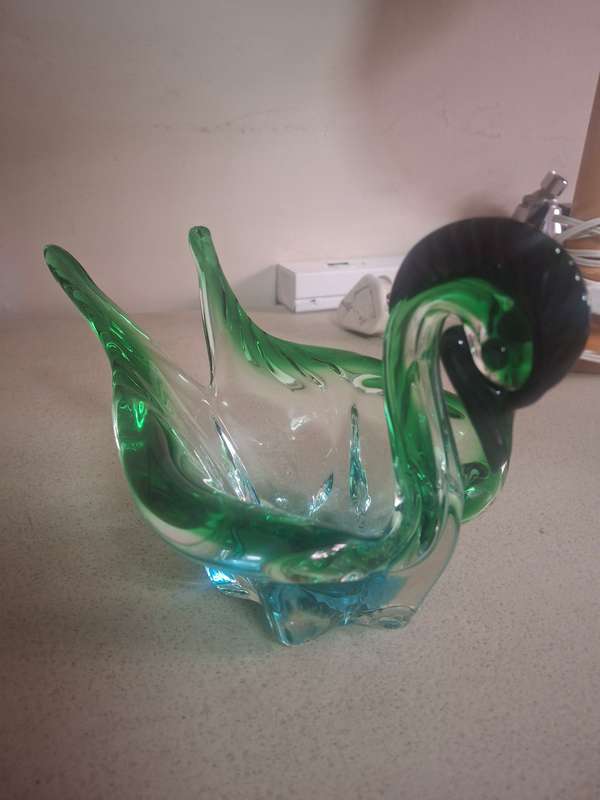 Stunning murano glass duck