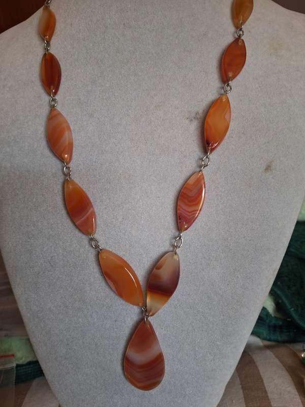 Stone necklace