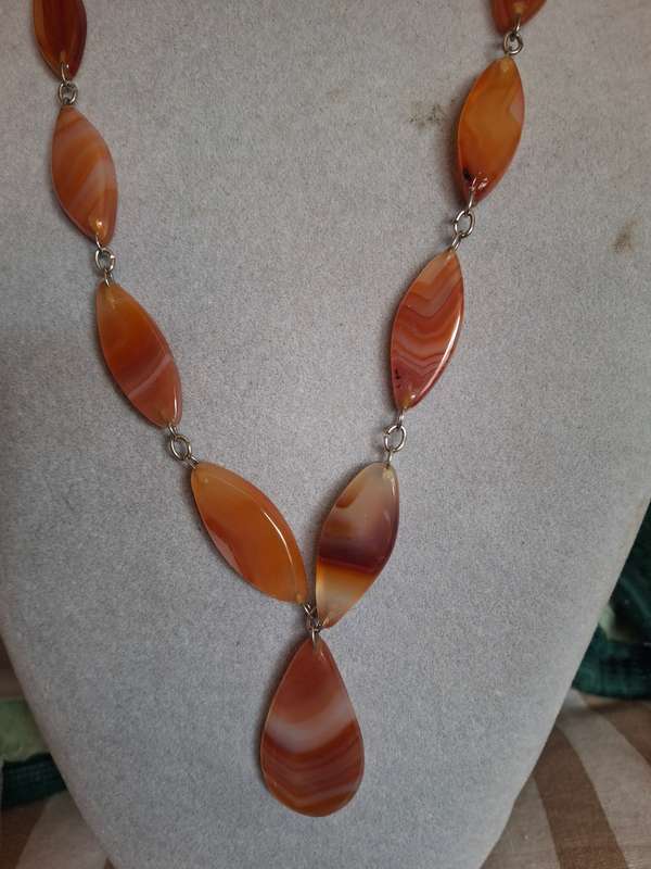 Stone necklace