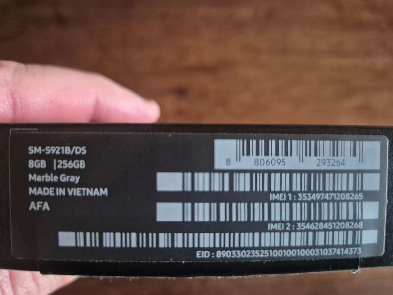 Samsung Galaxy S24, 256GB - Silver