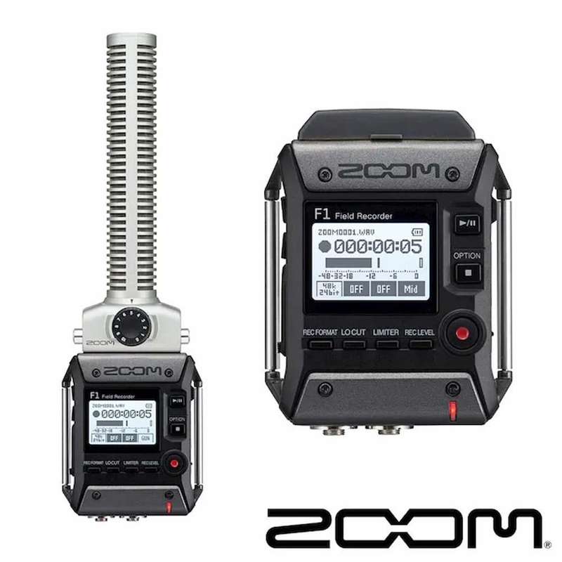 Zoom F1 - SP Field Recorder with Shotgun Mic Unused (all as new) in accessory Zoom case - all boxed