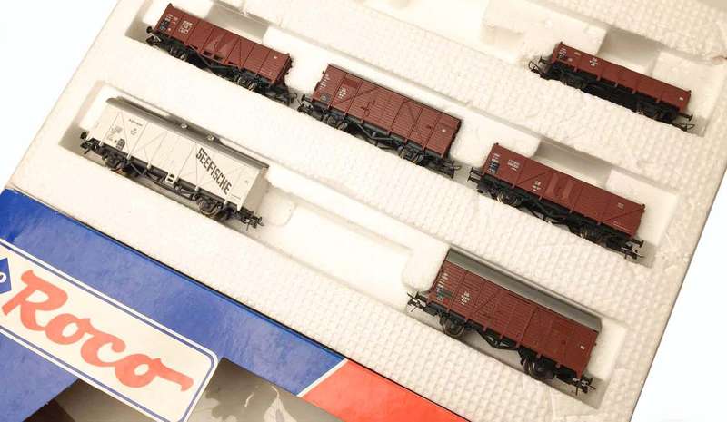 Roco: Six Goods Wagons (HO)